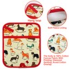 Pot Holders Set of 2 Heat Resistant 480℉ Kitchen 100%