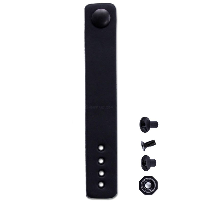 [2 Pack] IWB Belt Loops - (8-9oz Leather) - Black