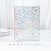 zenoco Sealing Book, Transparent Binder, For Girls, A5, 6 Holes,