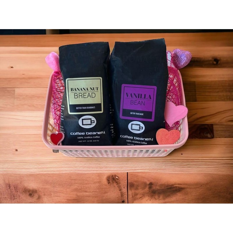 Banana Nut Bread Flavored Coffee, Specialty Arabica Coffee, Medium Roast,