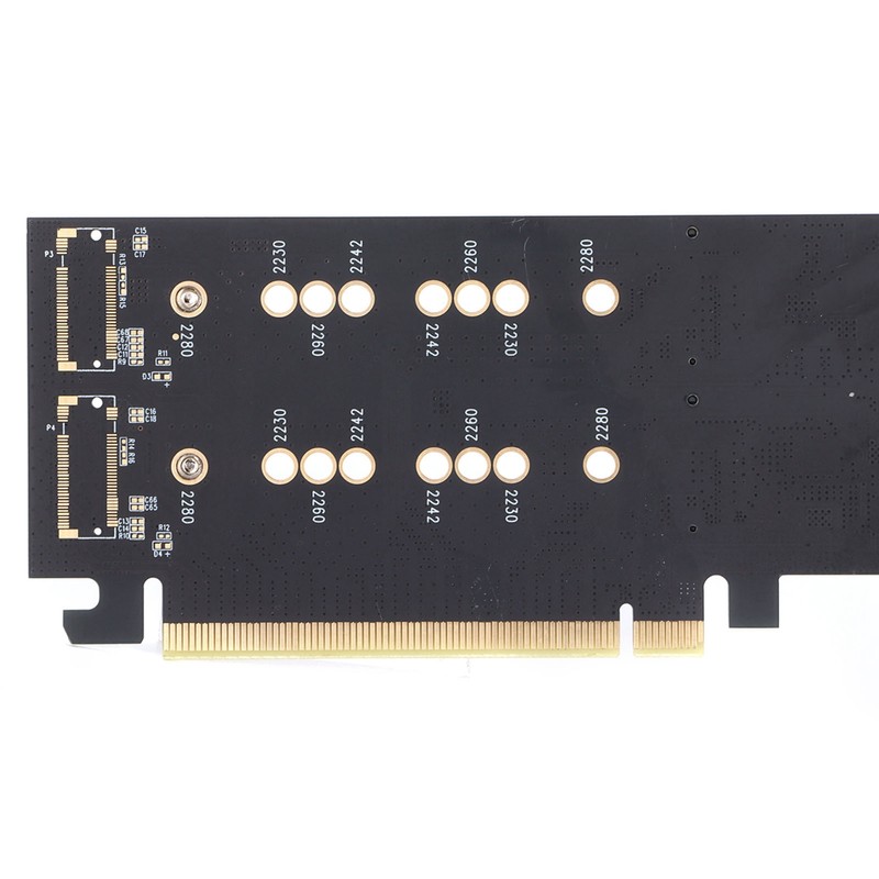 Expansion Card PCI Express 3.0 X16 to M.2 NVME SSD