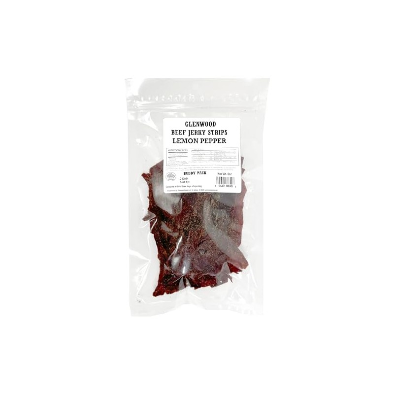 Glenwood Beef Jerky Tender Beef Jerky Buddy Pack Beef Jerky
