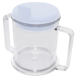 Rehabilitation Advantage Clear Spouted Cup with Two Handles