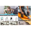 EXERZ Yoga Blocks 2pcs Gym Bricks High Density EVA Foam