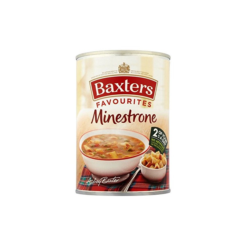 Baxters Favourites Minestrone Soup (400g) - Pack of 2