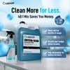Nanoskin CRYSTAL-CLEAR VOC-Free Glass Cleaner 16 oz - Ultra-Concentrated, Eco-Friendly,