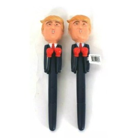 2 Count Asian Express Limited Talking Trump Novelty Pen Numerous Phrases