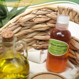 Dr Adorable - 4 oz - Calendula Infused Oil - 100% Pure Natural Organic