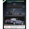PWOBVZ Dynamic Blue Rear Side Marker Lights Compatible With Dodge