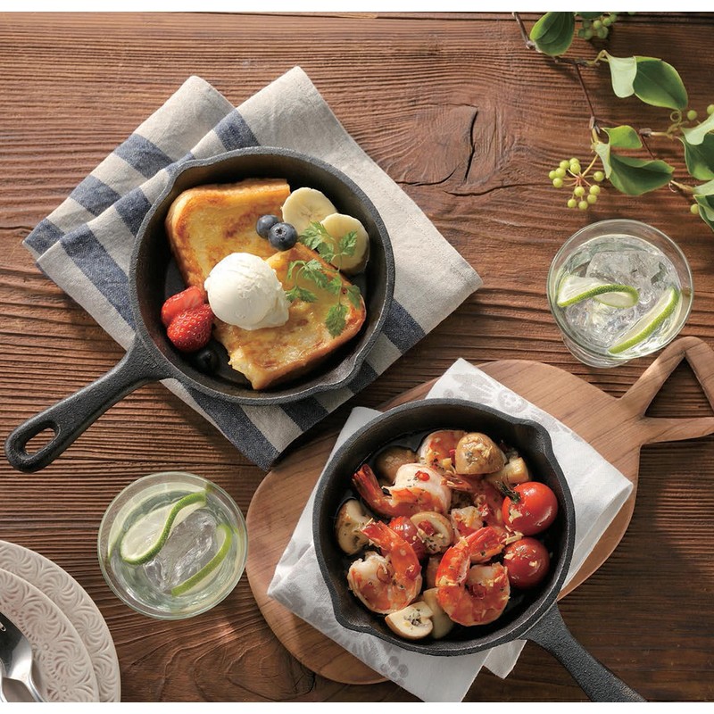 Utsumi Sangyo Handy Skillet with Both Hands, IH Compatible, Approx.