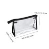 Gatuida Makeup Bag Portable Travel Toiletries Organizer Transparent Cosmetic Pouch