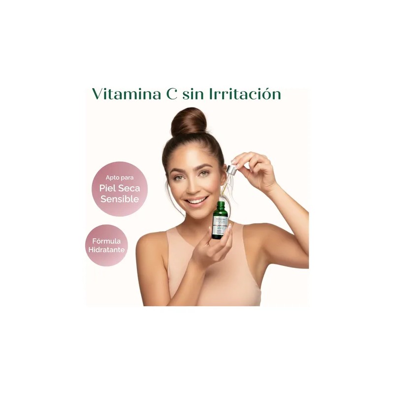 Serum Vitamina C + Escualeno Rosa Mosqueta Hidratante Facial