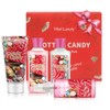 Set Regalo Baño Cuerpo Algodón Azúcar Kit Viaje Piezas Loción