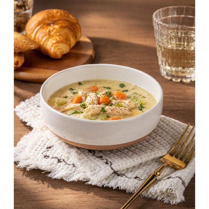 AmorArc Ceramic Cereal Bowls Set of 6, 22oz Stoneware Soup
