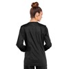 Cherokee Women's Workwear Core Stretch Warm Up Scrubs Jacket, Black,