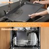 Baking Sheet with Wire Rack, 17" x 12" Nonstick Carbon