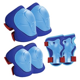 BEAUTY CHOICE Kit de Rodilleras para Patinaje, Codo y Mano 6pcs, Protección Patinaje, Proteccion Patin, Conjunto de Protectores para Niños y Adultos para Patinaje, Corredora de Maniobra y Ciclismo