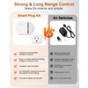 Garbage Disposal Wireless Switch Kit, 500 Feet RF Range Remote