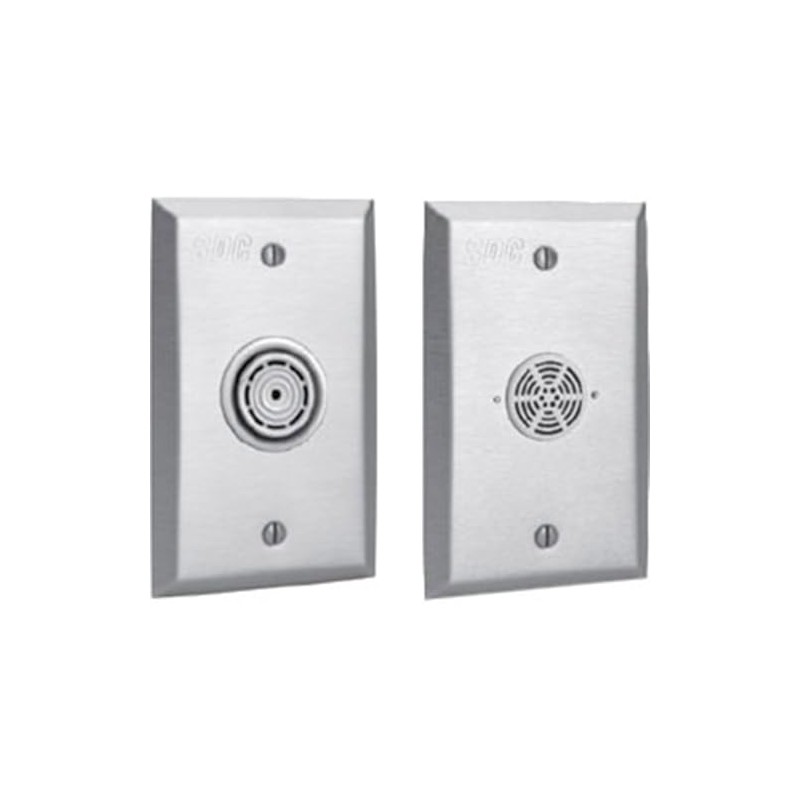 SECURITY DOOR CONTROLS SDC 400URMB Buzzer ON 1 Gang Plate
