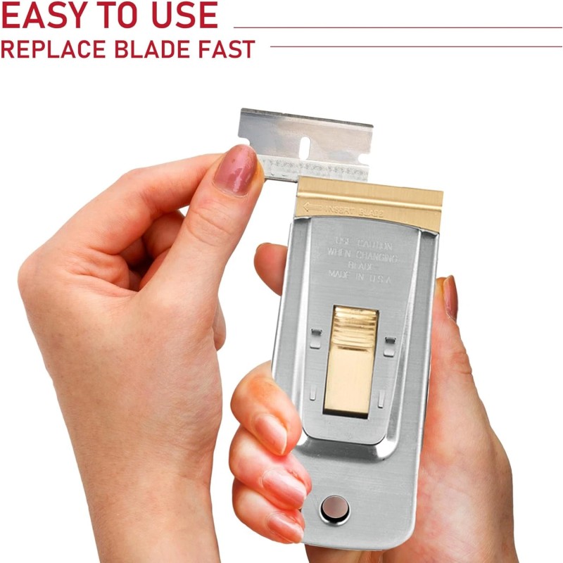 NoBrand Razor Blade Scraper Tool, Razor Blade Holder, Window Scraper