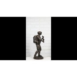 Ebros Large US Military Special Operations Covert Night Mission Soldier Statue