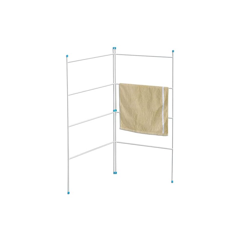 HOMION Caravan indoor/outdoor two panel folding washing clothes airer laundry