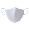 MSK-B3L-W Washable 7 Billion Mask, Adult, White, 3 Pieces