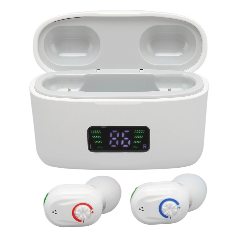 Hearing Amplifiers Noise Cancelling Ergonomic Silicone Earbud Lightweight Rechargeable Hearing
