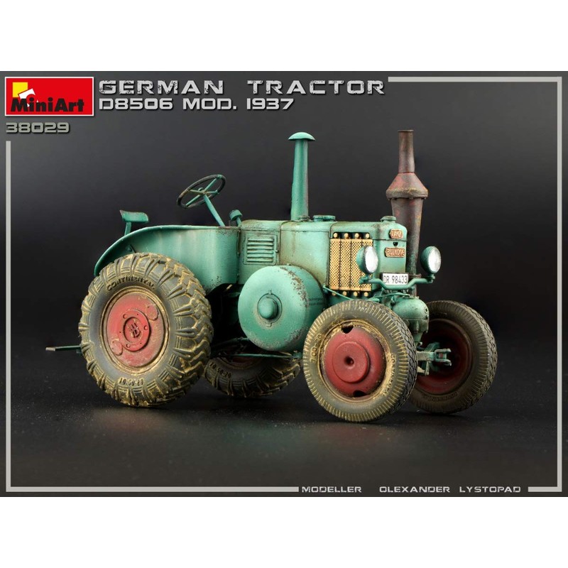 MiniArt MIN38029 Tractor Plastic Model Kit, Moulded Colour, 1:35