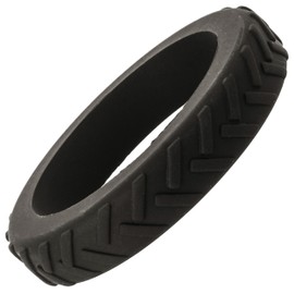 Chewigem Sensory Chew Bracelet for Kids - Soft, Durable Sensory Bracelet for SPD, Oral Motor Needs & More - Stylish, Discreet Chewelry Bangle - Calming, Improves Focus, Black