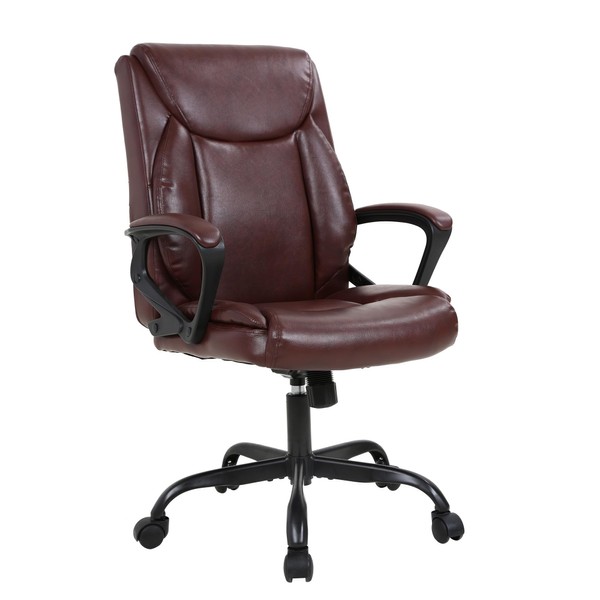 Home Office Chair Ergonomic Desk Chair PU Leather Task Chair