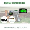 Yooreal Digital Engine Temperature Gauge Meter,Tachometer and Hour Meter,Removable Temp