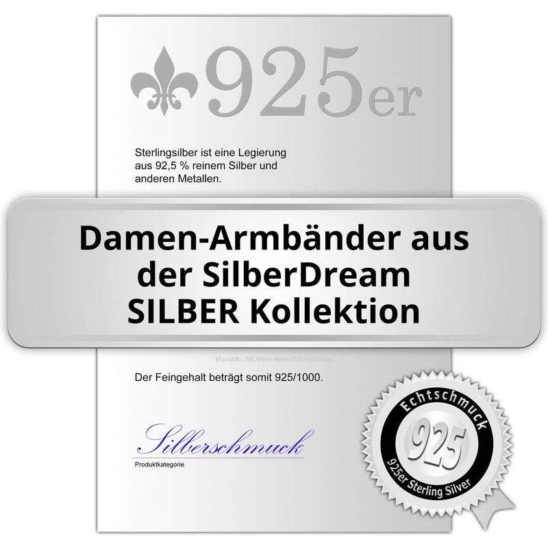 SilberDream Women's Bracelet – Silver SDA2389J