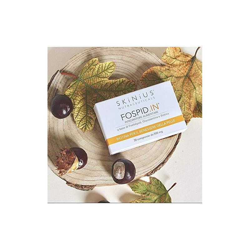 Skinius FOSPID.IN Integratore a Base di Glucosamina, Biotina e Fosfatidilcolina