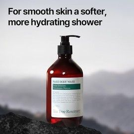 Bouquet Garni- Gel de baño NARD con árbol de té y romero: hidratante, cuidado de los poros, cuidado de las células muertas de la piel, nutritivo y revitalizante.