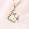 Granddaughter Book Necklace, For Granddaughter - The Most Beautiful Chapter