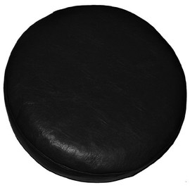 AERZETIX: Spare tyre (tire) cover suitable for wheel size 185/80R14 for auto car truck 4X4 vehicles, caravane, motorhome, boat. Colour: black