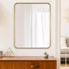 Threshold 24" x 30" Rectangular Decorative Wall Mirror with Rounded