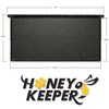 Honey Keeper 9" Black Plastic Beeswax Coated Bee Frame and