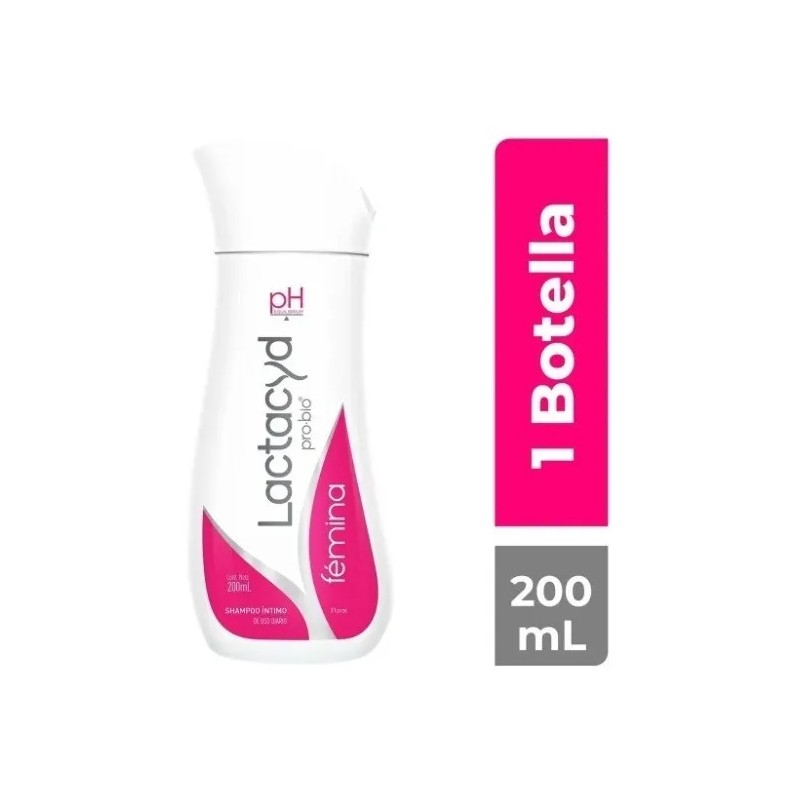 Shampoo Íntimo Lactacyd Pro Bio Femina Floral 200ml