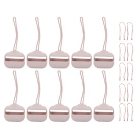 10 Pcs Wireless Earbuds Protective Case Shockproof Silicone Cover with Rope for iOS