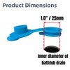 COLDDD Bathtub Stoppers, Silicone Bathtub Stopper, Fits Most Baby Bathtubs,