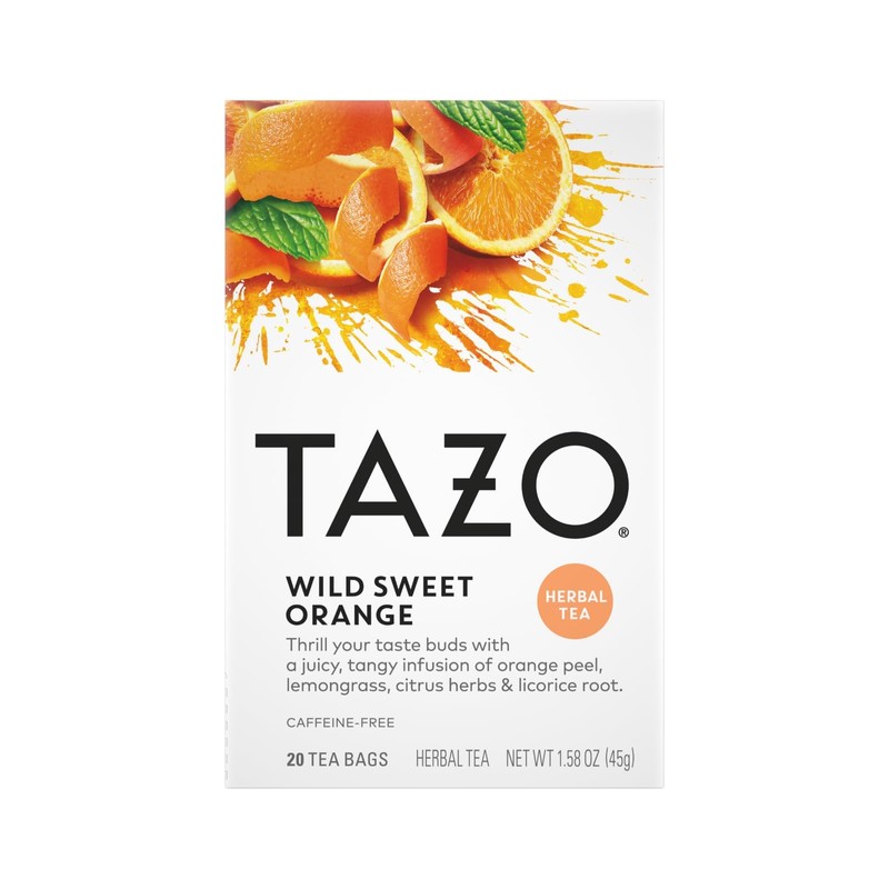TAZO Tea Bags, Passion & Wild Sweet Orange Herbal Tea