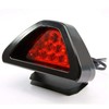 Riloer Car Rear Brake Light, 12v Universal 12 LED Third