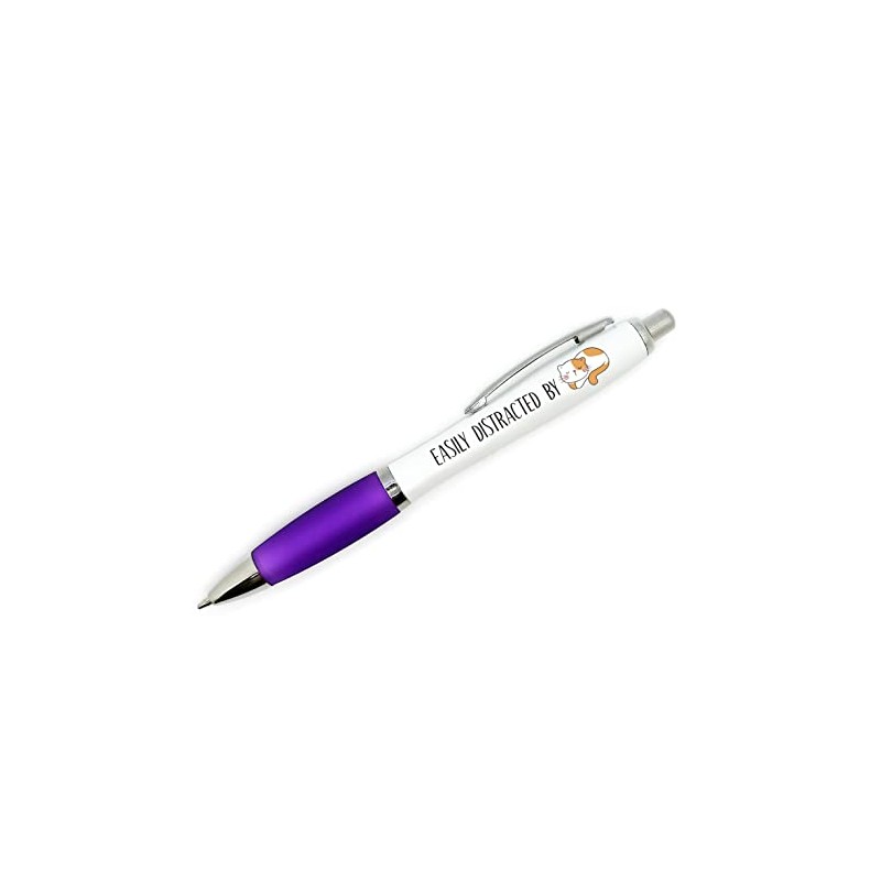 PartiKraft - EASILY DISTRACTED BY CATS Pen with Ginger &