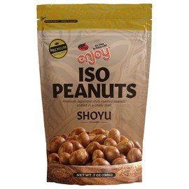 Enjoy Shoyu Iso Peanuts, 8 Ounce