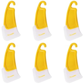 6Pcs Silicone Spatula for 3D Printing Resin Removal, 3D Printer Scraper Accessories, Resin Spatula, Kitchen Scraper Tool for Cleaning Dishes Pans Pots