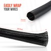 ZAVIA Cable Tidy Sleeve | Wire Covers for Cables 10ft-1/2inch