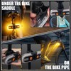 Fervorbeam Bike Tail Light with Turn Signal, USB Rechargeable Remote