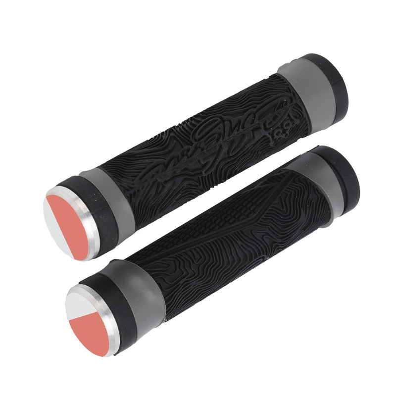 Antislip Silicone MTB Bicycle Handlebar Grips with Plugs Shockproof Cycling